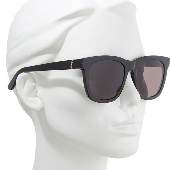 [SOLD] YSL Logo 55mm Classic Sunglasses *BRAND NEW - Picture 3 of 4